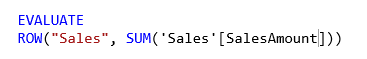 Tabla DirectQuery